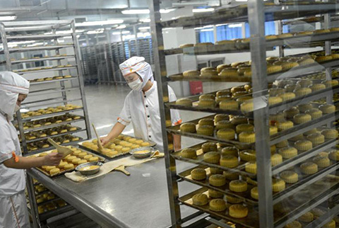 杭州食品廠月餅生產(chǎn)車間設計施工案例